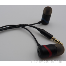 Oortelefoons Bas-in-ear oordopjes Hoofdtelefoon met microfoon